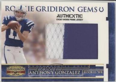 Anthony Gonzalez [Rookie Jersey Jumbo Swatch Prime] #208