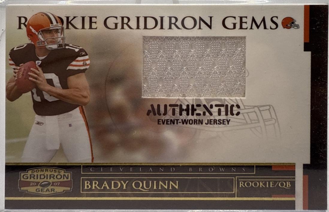 Brady Quinn [Rookie Jersey Retail Red] #225