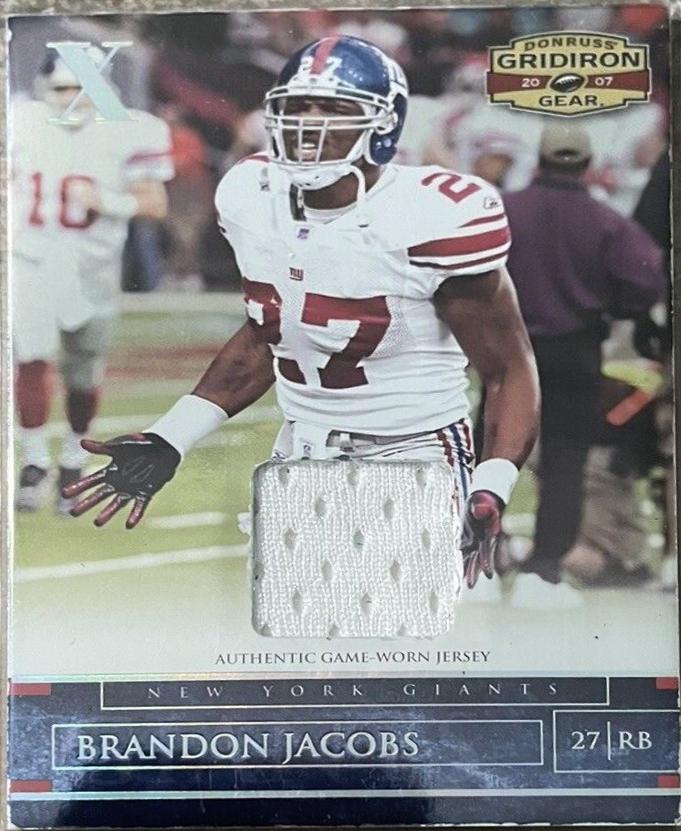 Brandon Jacobs [Jersey X's] #7