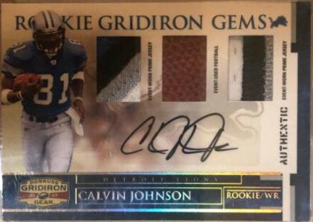 Calvin Johnson [Autograph] #212