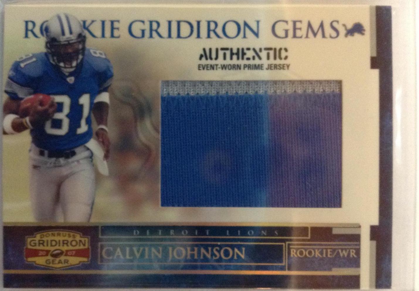 Calvin Johnson [Rookie Jersey] #212
