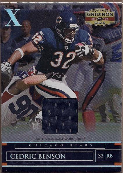Cedric Benson [Jersey X's] #15