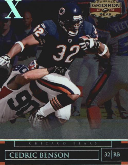 Cedric Benson [Silver Holofoil X's] #15
