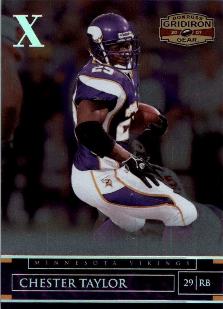 Chester Taylor [Silver Holofoil X's] #24