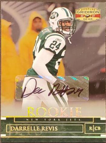 Darrelle Revis [Autograph Gold Holofoil] #124