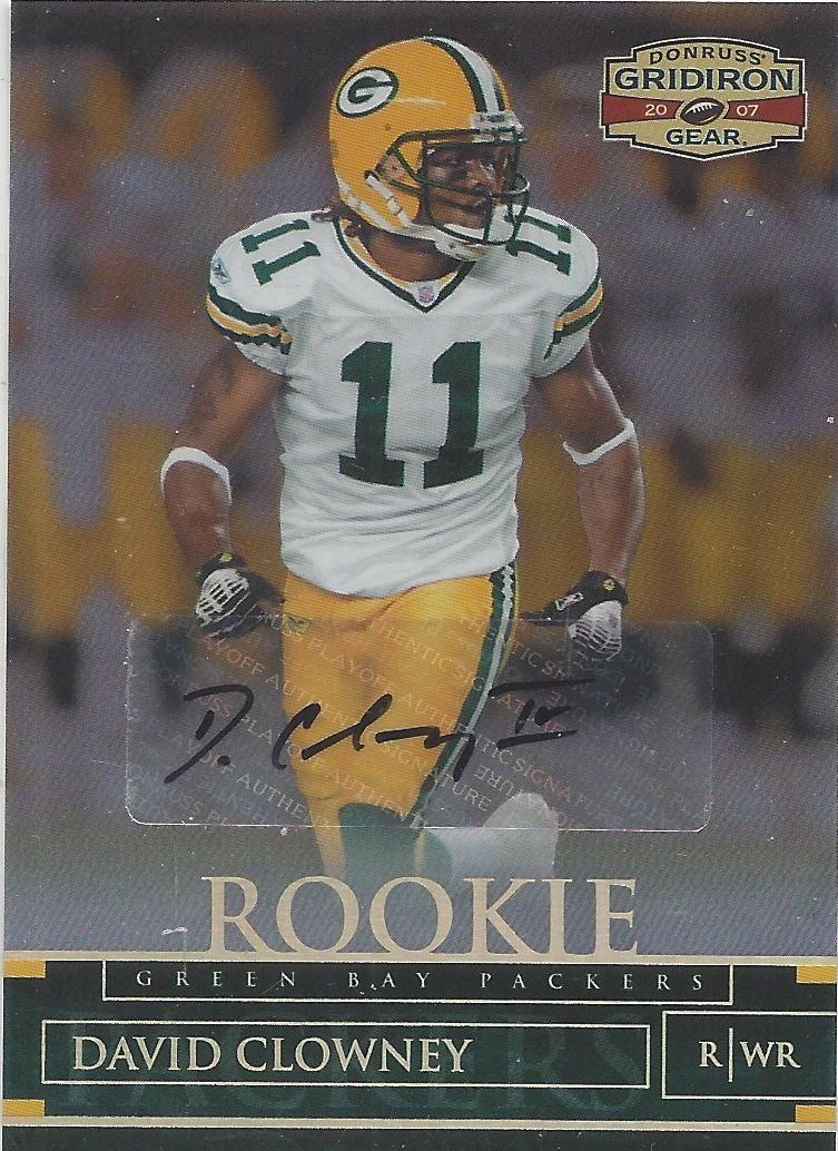 David Clowney [Autograph Gold Holofoil] #126