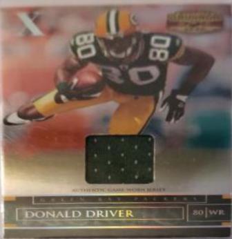 Donald Driver [Silver Holofoil X's] #21