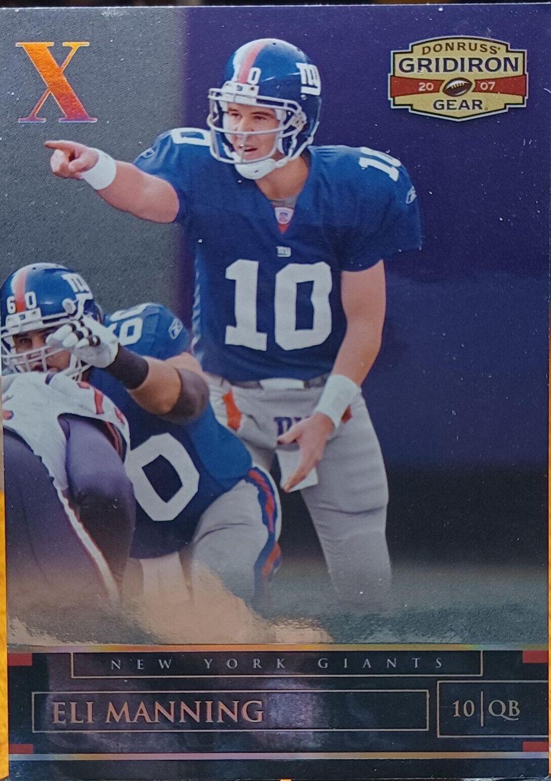 Eli Manning [Silver Holofoil X's] #4