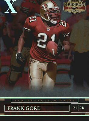 Frank Gore [Silver Holofoil X's] #45