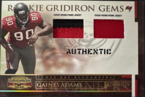 Gaines Adams [Rookie Jersey] #226