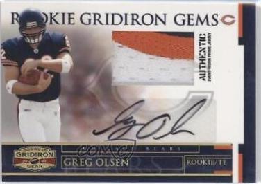 Greg Olsen [Rookie Jersey Prime Autograph] #213