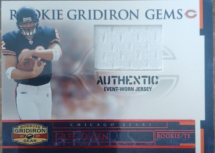 Greg Olsen [Rookie Jersey Prime] #213