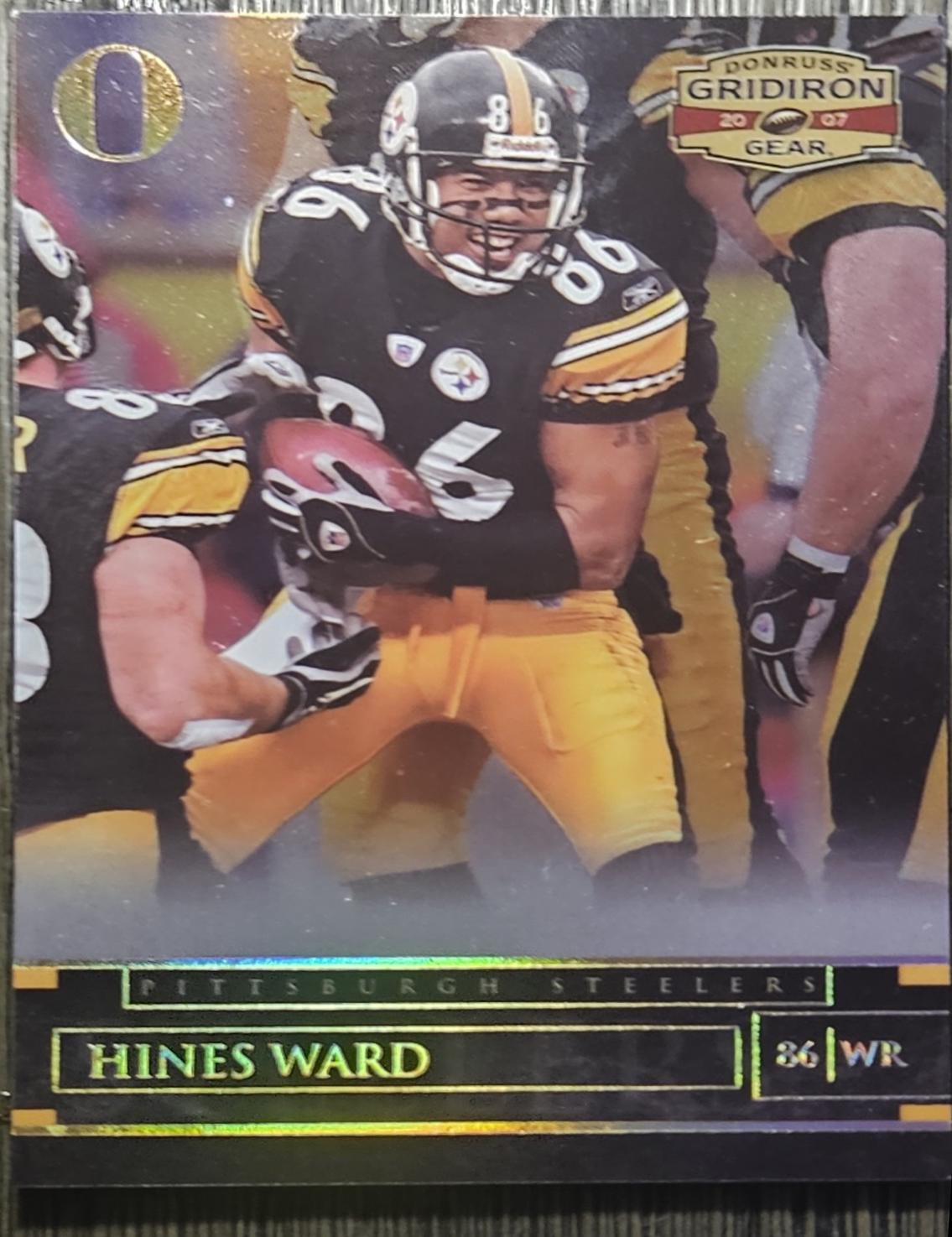 Hines Ward [Gold Holofoil O's] #75