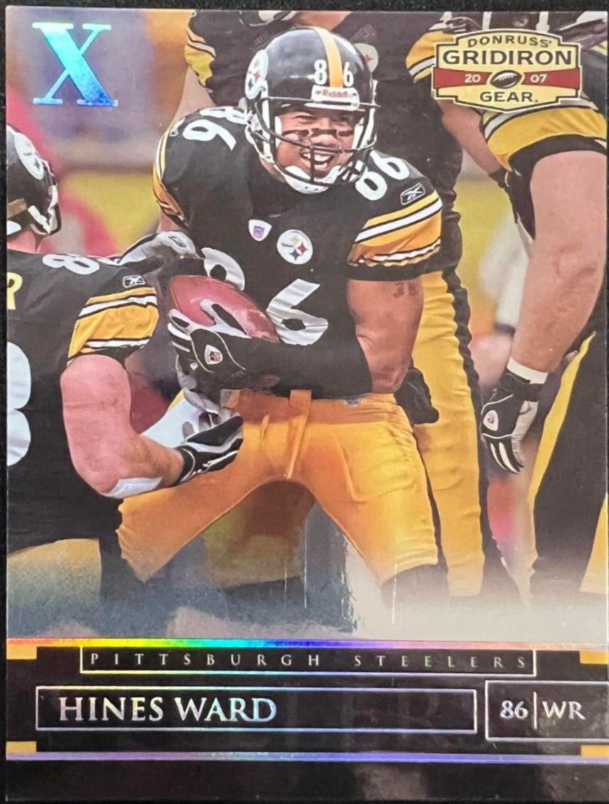 Hines Ward [Silver Holofoil X's] #75
