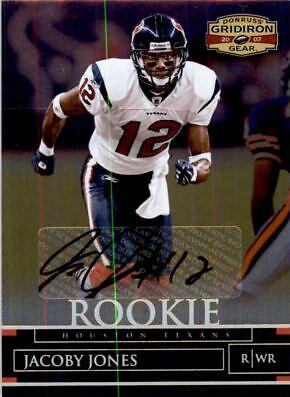 Jacoby Jones [Autograph Gold Holofoil] #142