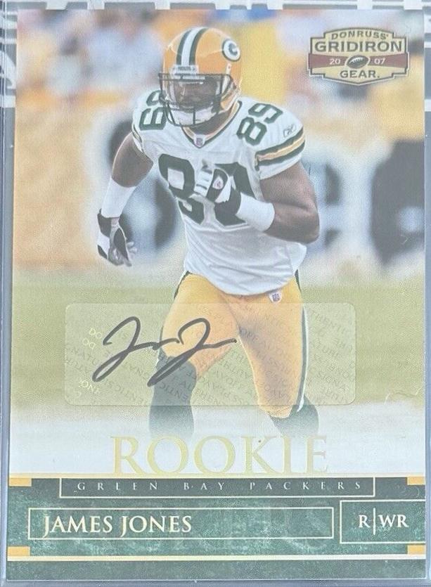 James Jones [Autograph Gold Holofoil] #144