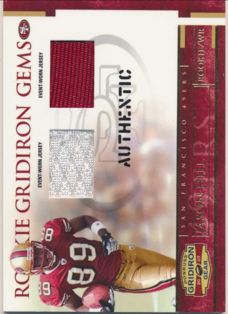 Jason Hill [Rookie Jersey Combos] #219