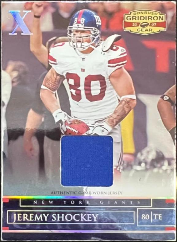 Jeremy Shockey [Jersey X's] #6