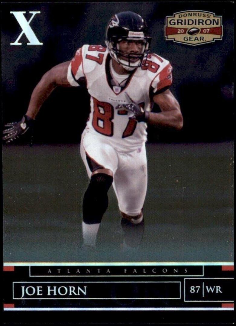Joe Horn [Silver Holofoil X's] #25
