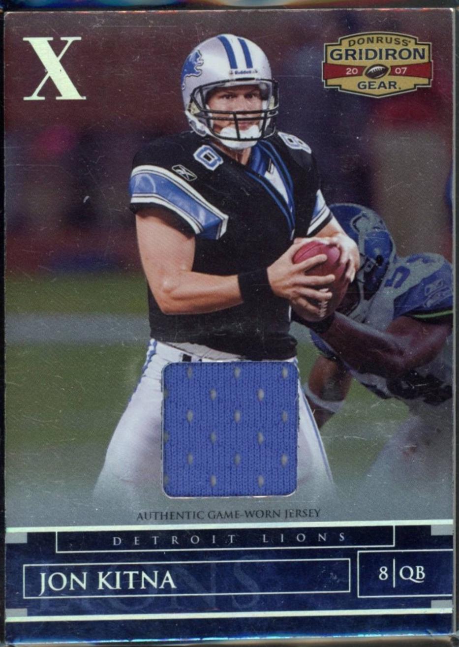 Jon Kitna [Jersey X's] #17