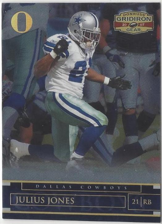 Julius Jones [Gold Holofoil O's] #2