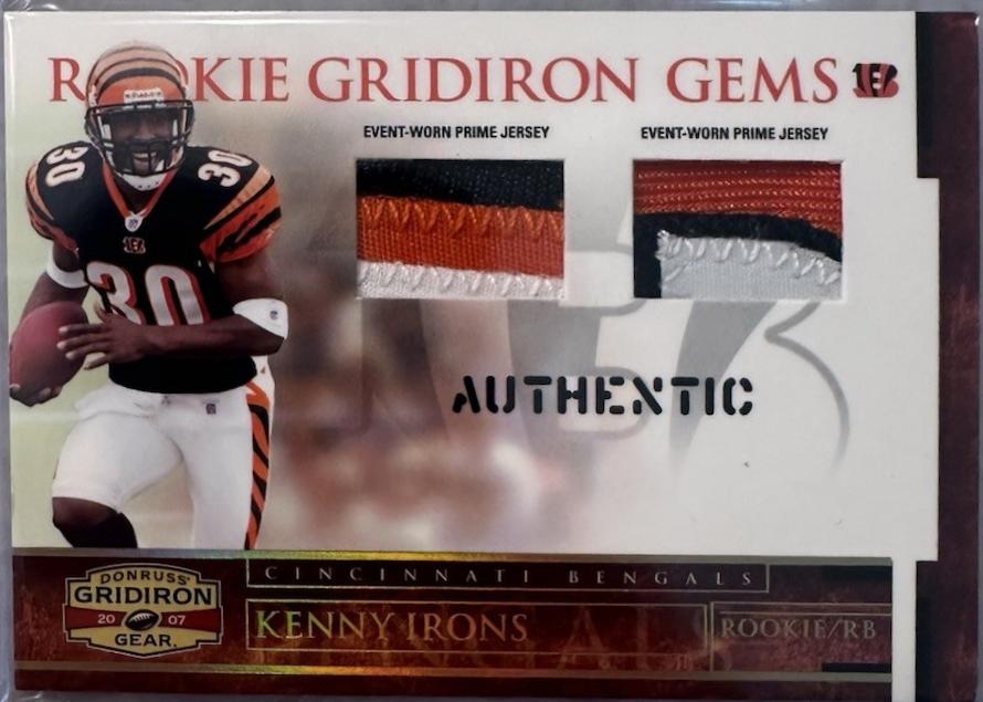 Kenny Irons [Rookie Jersey Prime] #233