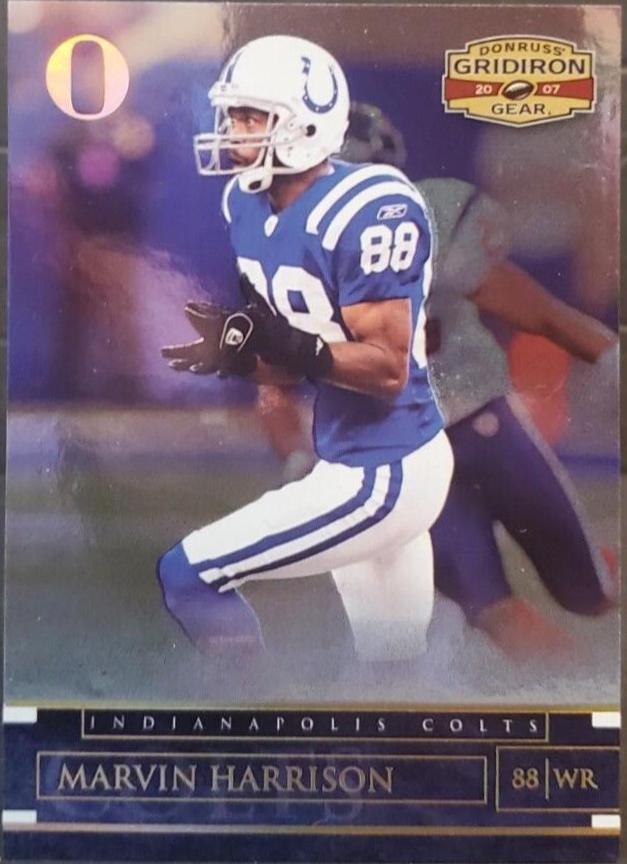 Marvin Harrison [Gold Holofoil O's] #81