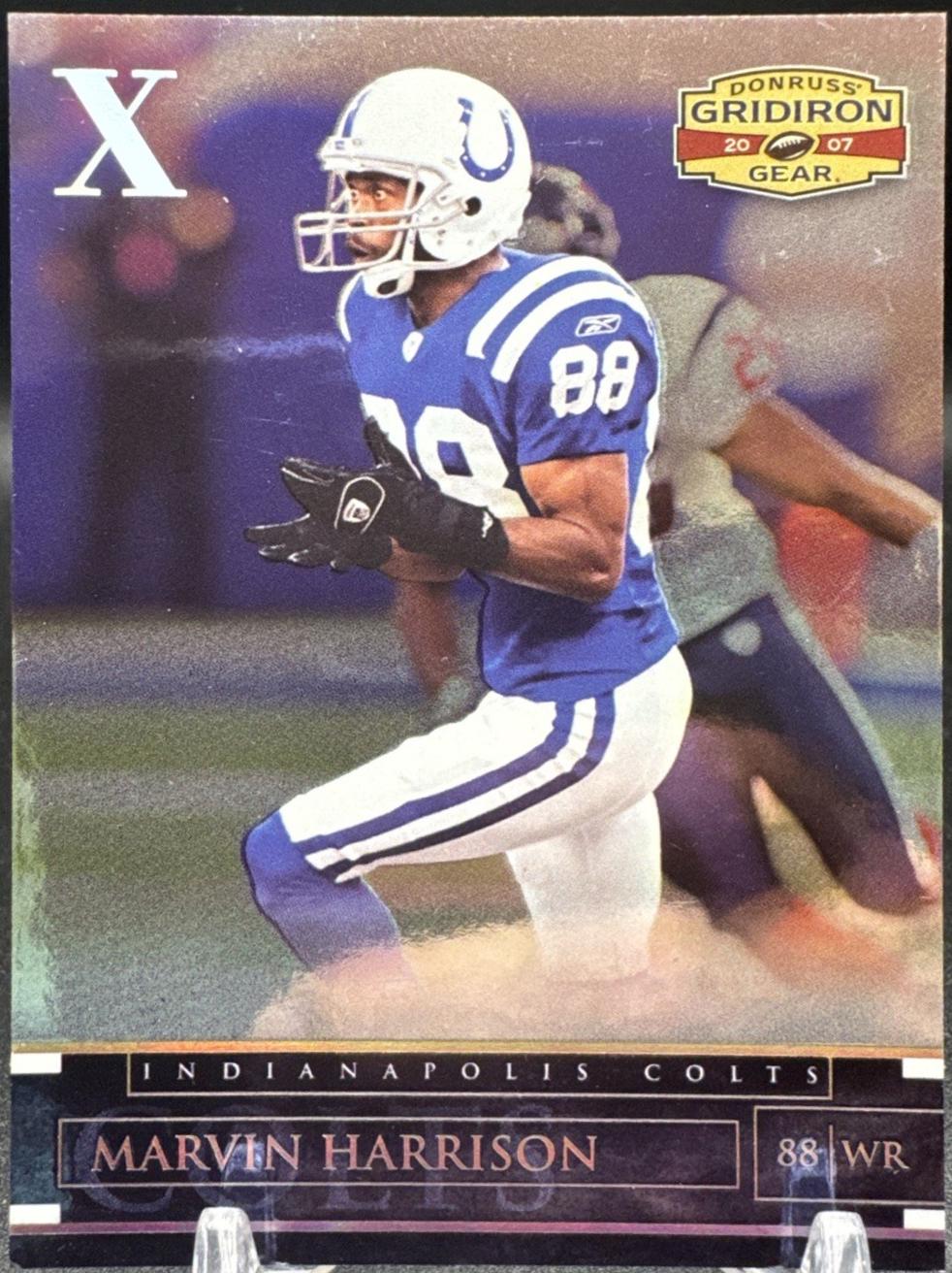 Marvin Harrison [Silver Holofoil X's] #81