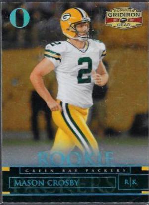 Mason Crosby [Platinum Holofoil X's] #190