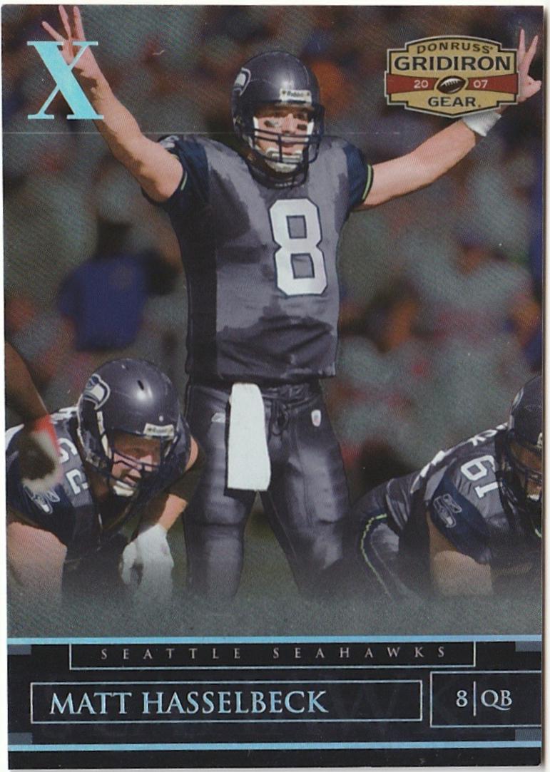 Matt Hasselbeck [Silver Holofoil X's] #48