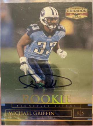 Michael Griffin [Autograph Gold Holofoil] #169