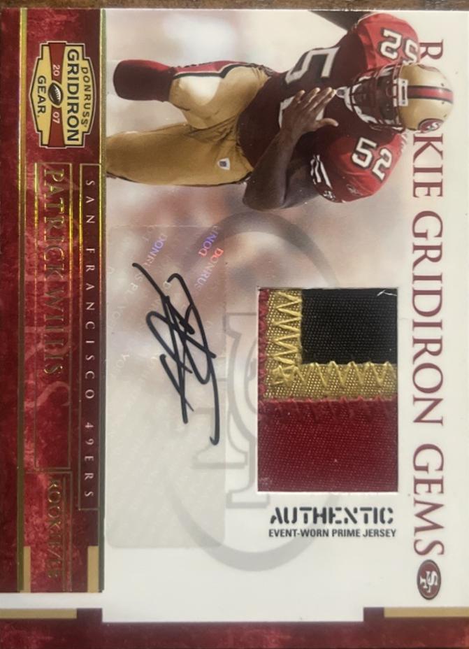 Patrick Willis [Rookie Jersey Prime Autograph] #218