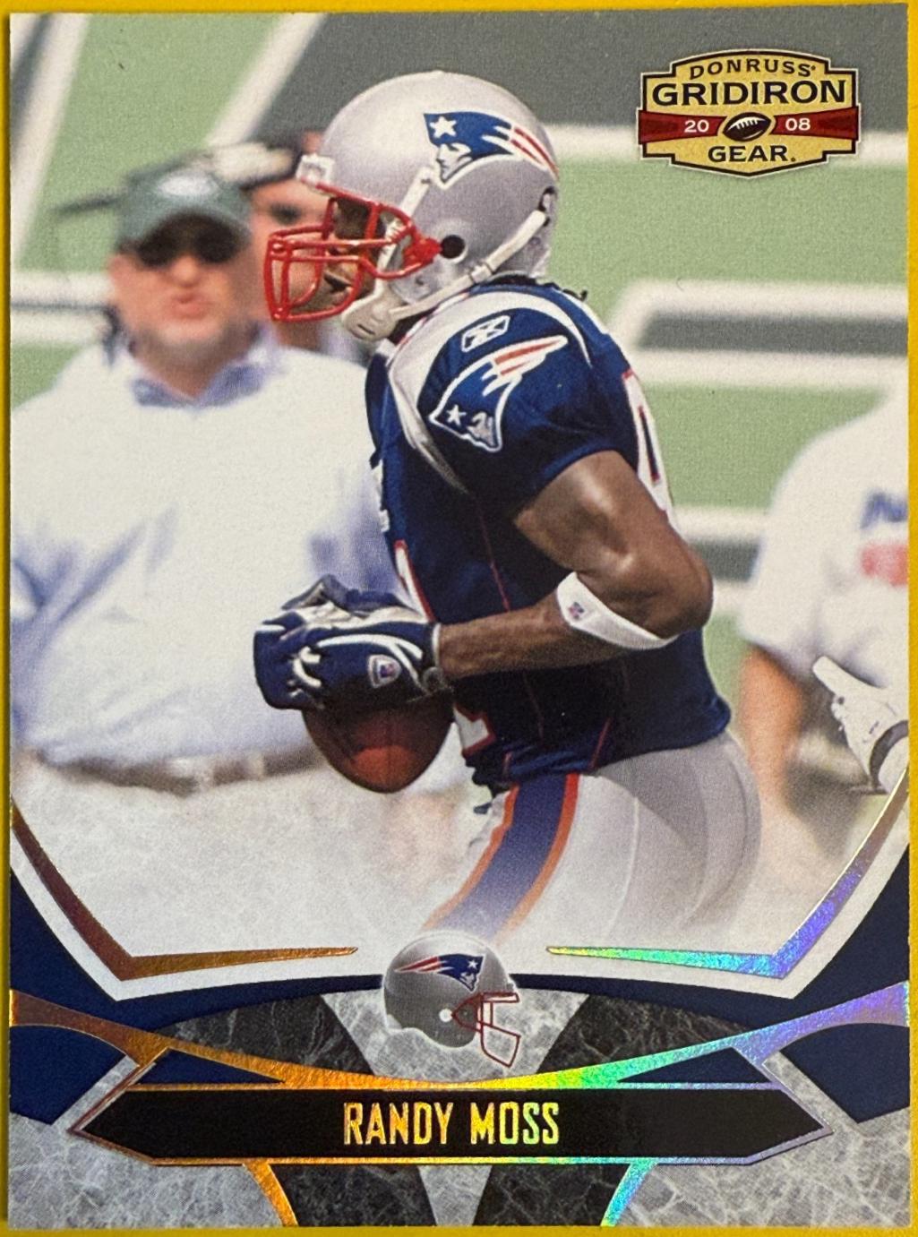 Randy Moss [Gold Holofoil] #59