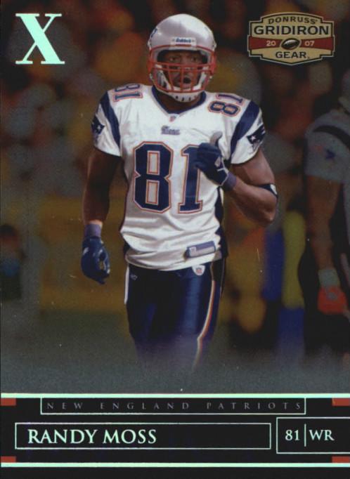 Randy Moss [Silver Holofoil X's] #59