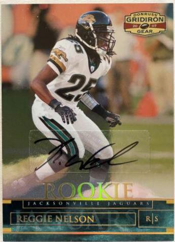 Reggie Nelson [Autograph Gold Holofoil] #177