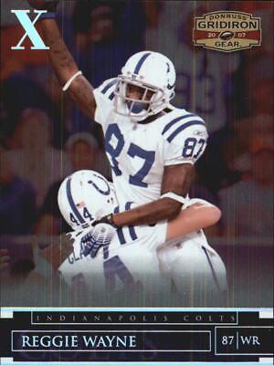 Reggie Wayne [Silver Holofoil X's] #82