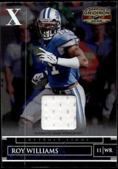 Roy Williams WR [Jersey X's] #18