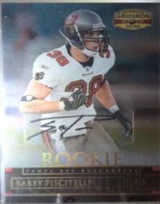 Sabby Piscitelli [Autograph Gold Holofoil] #184