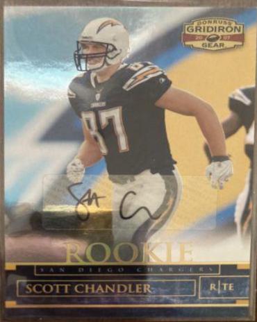 Scott Chandler [Autograph Gold Holofoil] #185