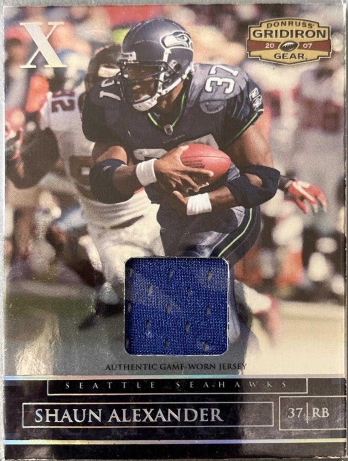 Shaun Alexander [Gold Holofoil O's] #49