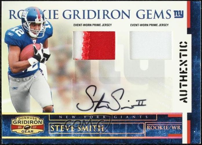 Steve Smith USC [Rookie Jersey Prime Autograph] #205