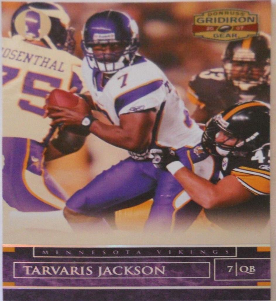 Tarvaris Jackson [Silver Holofoil X's] #23