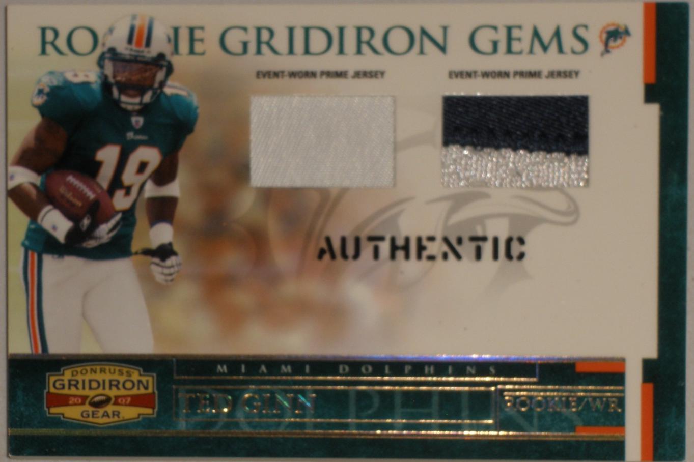 Ted Ginn Jr. [Rookie Jersey] #206