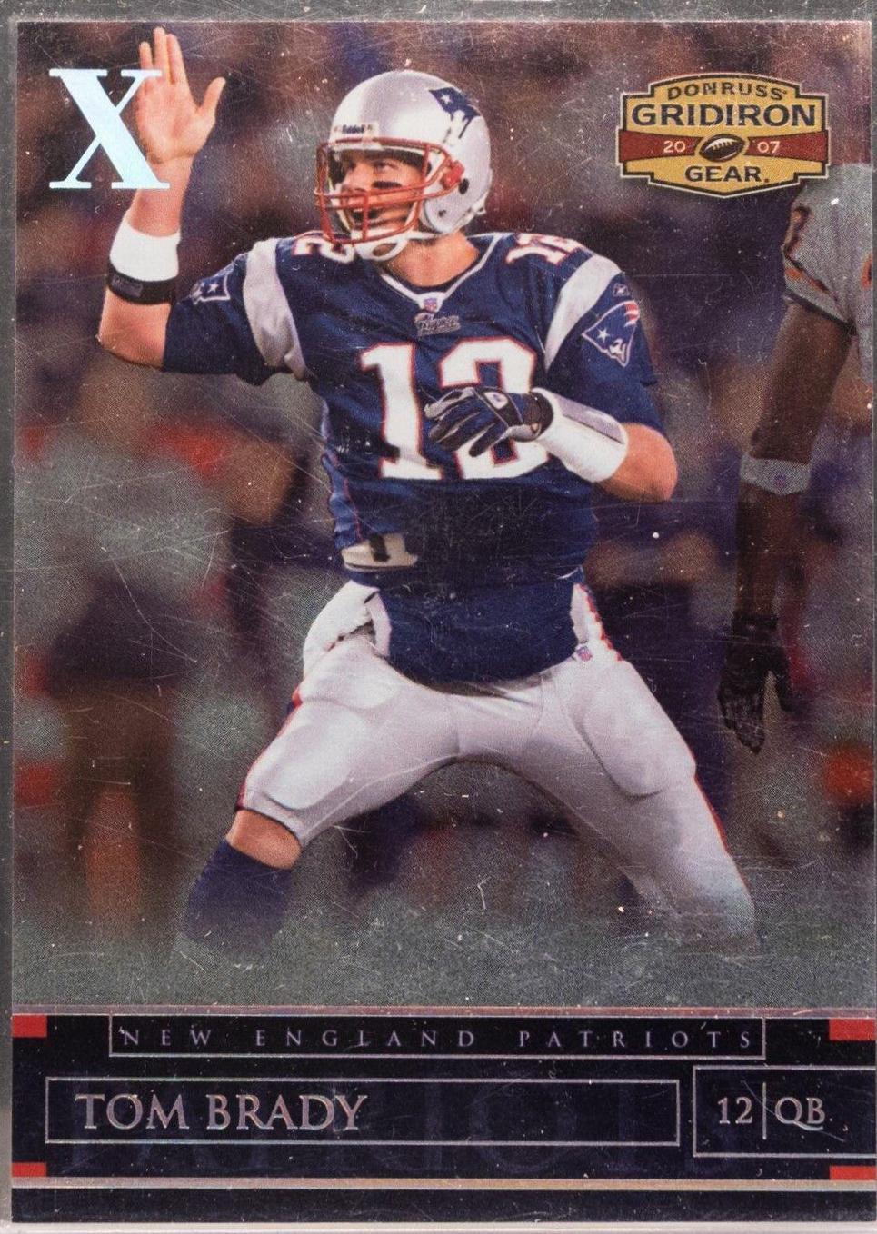 Tom Brady [Silver Holofoil X's] #57