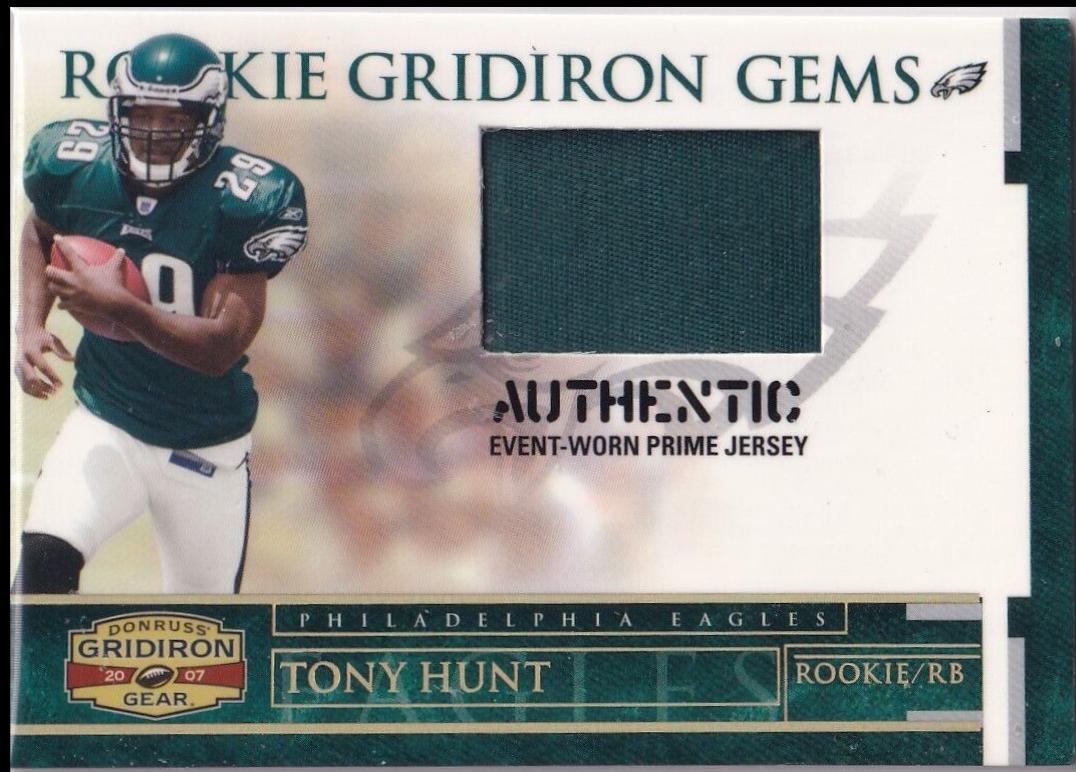 Tony Hunt [Rookie Jersey] #222