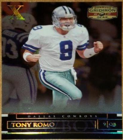 Tony Romo [Silver Holofoil X's] #1