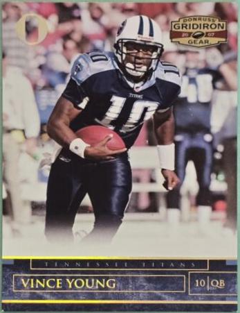 Vince Young [Gold Holofoil O's] #86