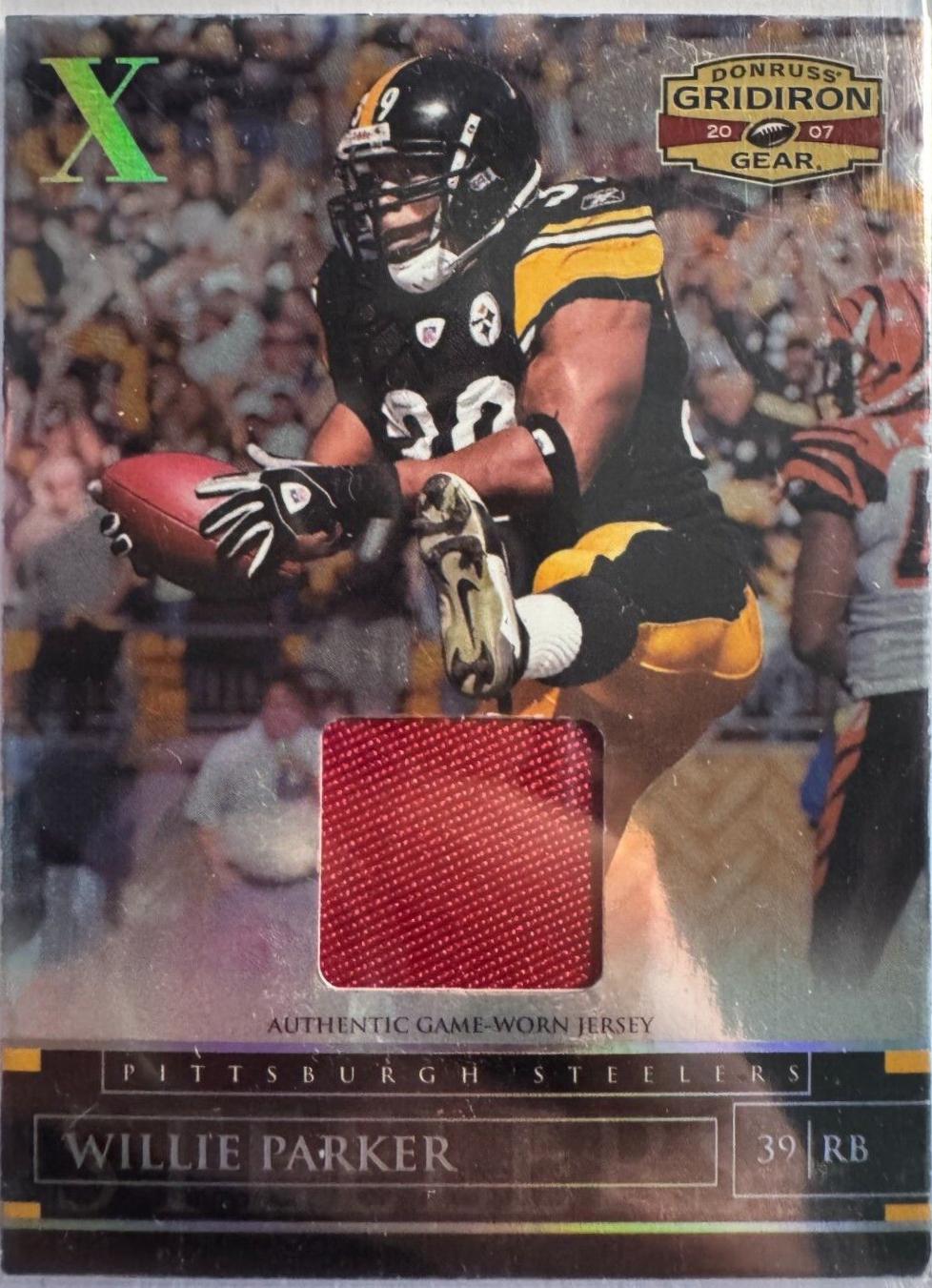 Willie Parker [Jersey X's] #74