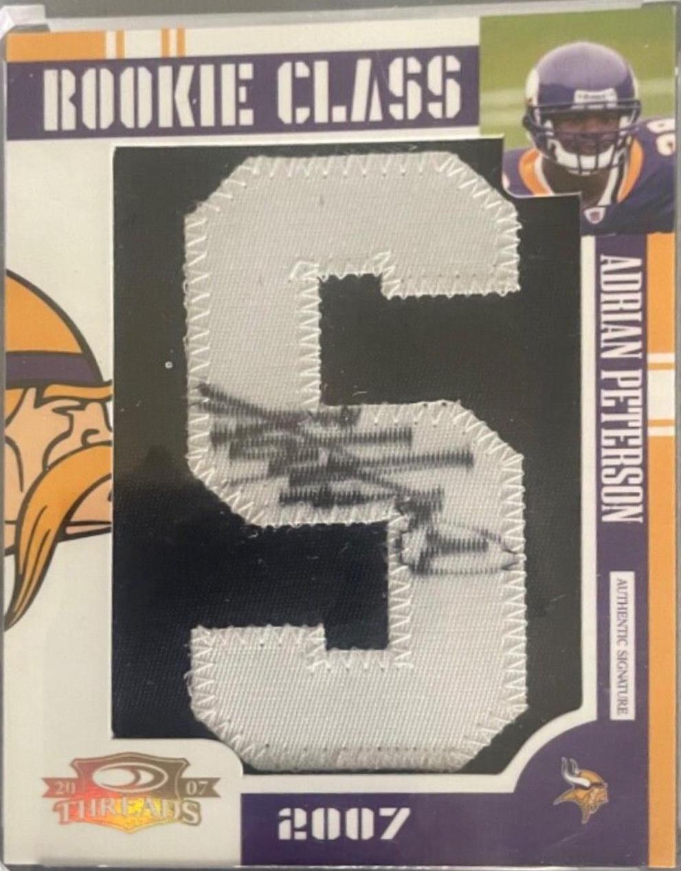 Adrian Peterson [Letter Patch Autograph] #256