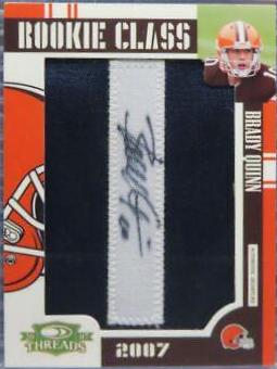 Brady Quinn [Letter Patch Autograph] #265
